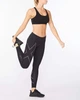 Женские компрессионные тайтсы 2XU, MCS Light Speed Mid Rise Tights, S, черный/черный отражающий логотип - изображение 6