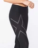 Женские компрессионные тайтсы 2XU, MCS Light Speed Mid Rise Tights, S, черный/черный отражающий логотип - изображение 7
