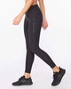 Жіночі компресійні тайтсы 2XU, Motion Mid-Rise Comp Tights, S, чорний/точковий принт - зображення 3