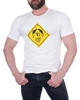 Футболка чоловіча TRUSSARDI JEANS (52T00098-1T000791-W001/82) Білий XXL - изображение 4