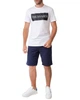 Футболка чоловіча TRUSSARDI JEANS (52T00312-1T003605-W001/20) Білий XXL - изображение 2