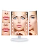 Зеркало светодиодное с LED подсветкой для макияжа Magnifying LED Mirror раскладное с увеличением (от батареек и USB) - изображение 3