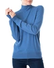 Гольф жіночий TRUSSARDI JEANS (56M00323-OF000538-U249/20-21) Блакитний XS - изображение 3