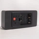 Электронные настольные часы-будильник с термометром LED WOOD CLOCK VST-862+ под дерево черные с зеленой подсветкой - изображение 2