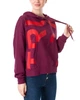 Худі жіночий TRUSSARDI JEANS (56F00106-1T002297-R287/20-21) Бордовий S - изображение 3
