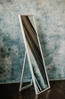 Зеркало напольное Фацет Narrow frame 173x63 см Белое (NARROWWXL) - изображение 2