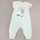 Человечек с коротким рукавом для девочек Smil Кошки-Мышки 108513 68см Ментоловый - изображение 1