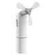 Ручний міні вентилятор на аккумуляторі Baseus Square Portable Folding Fan 13hours з функцією заряджання пристроїв White (F13B) - зображення 1