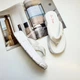 Удобные, модные шлепанцы через палец на платформе белые Fashion 888-1 36 - изображение 10