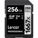 Карта памяти Lexar 256GB SDXC class 10 UHS-II U3 V60 1667x Professional (LSD256CB1667) - изображение 1