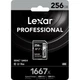 Карта памяти Lexar 256GB SDXC class 10 UHS-II U3 V60 1667x Professional (LSD256CB1667) - изображение 3