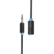 Кабель мультимедийный подовжувач Jack 3.5mm папа/Jack 3.5mm мама 1.5m Prolink (PB106-0150) (PB106-0150) - изображение 1