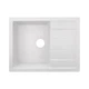 Кухонна мийка Lidz 650x500/200 WHI-01 (LIDZWHI01650500200) - зображення 1
