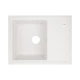 Кухонна мийка Lidz 620x435/200 WHI-01 (LIDZWHI01620435200) - зображення 1
