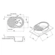 Кухонная мойка Lidz 780x500/200 BLM-14 (LIDZBLM14780500200) - изображение 2
