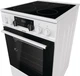 Плита електрична Gorenje EC5351WA/склокерамічна/сенсорний програматор/багаторівневе приготування/50х60 / гриль /біла (EC5351WA) - зображення 5