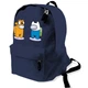 Рюкзак детский Амонг Ас Время приключений Финн и Джейк (Among Us Adventure Time Finn & Jake) (9263-2414) 17 л Темно-синий - изображение 5