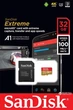 Карта пам'яті Sandisk microSDHC 32GB Extreme A1 Class 10 з адаптером - зображення 2