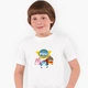 Детская футболка Робокар Поли (Robocar Poli) (9224-1617) 110-116 см Хлопок Белый - изображение 3