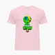 Детская футболка Бравл Старс Леон Зеленый (Brawl Stars Leon Green) (25186-1015) 158-164 см Хлопок Розовый - изображение 1