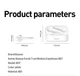 Беспроводные TWS Bluetooth наушники Baseus Encok W07 Белые - изображение 8