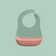 Силиконовый слюнявчик с карманом Kiddy Only You Baby 10042 зеленый - изображение 1