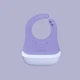 Силиконовый слюнявчик с карманом Kiddy Only You Baby 10041 сиреневый - изображение 1