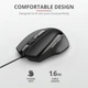 Мишка Trust Voca USB Black (23650) - зображення 9