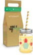 Банка для напоїв Ritzenhoff Make It Take It Kathrin Stockebrand 450 мл (3310005) - зображення 1