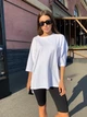 Футболка жіноча з поясом K&ML 560 L - XL ( 48 - 50 ) Білий ( 560 - 01) - зображення 2