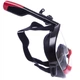 Маска для снорклинга с дыханием через нос Zelart Swim One F-118 Black-Red размер S/M - изображение 4