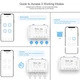 Sonoff 4CH Pro R2, 4-канальний бездротовий Wi-Fi перемикач (пульт в комплекті) - зображення 6