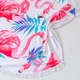 Рушник Пляжний круглий діаметр 150 см Pink flamingo - изображение 3