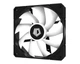 Вентилятор ID-Cooling TF-12025-ARGB, 120x120x25мм, 4-pin PWM, чорний - зображення 3
