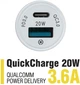 АЗУ Piko CC-302QP 1USB 1Type-C 3A White (1283126509896) - зображення 2