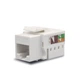 Конектор Keystone Lucom FreeEnd-RJ45 UTP6 (Keystone) конектор ToolFree SNAP-IN білий(62.09.8118) - изображение 3