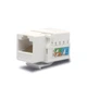 Конектор Keystone Lucom FreeEnd-RJ45 UTP6 (Keystone) конектор ToolFree SNAP-IN білий(62.09.8118) - изображение 5