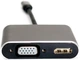 Адаптер ExtraDigital Type-C to HDMI / VGA (KBV1743) - изображение 2