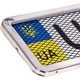 Рамка під номерний знак Vitol Нержавіюча сітка Сріблястий - зображення 2