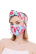Летний тюрбан MyScarf узел one size Розовый фламинго - изображение 4