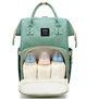 Унивесральная сумка-рюкзак для мам Baby Bag Бирюзовая - изображение 1