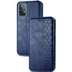 Шкіряний чохол книжка GETMAN Cubic (PU) для Samsung Galaxy A32 4G Синій - зображення 2
