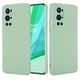 Силиконовый (TPU) чехол Deexe Silicone Case для OnePlus 9 Pro - Green - изображение 1