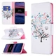 Чохол з малюнком Deexe Color Wallet для Nokia G10 / G20 - Flowered Tree - зображення 1