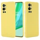 Защитный чехол Deexe Silicone Case для OnePlus 9 Pro - Yellow - изображение 1