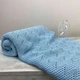 Плед Прованс Дино Зигзаг 130х170 Голубой (4823093432048) - изображение 1