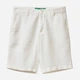 Шорты длинные мужские United Colors of Benetton 4AGH59548-074 52 Белые (8033153923355) - изображение 4