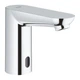 Кран для раковины бесконтактный без смешивания GROHE Euroeco Cosmopolitan E хром латунь питание на батарейках 6V 36271000 - изображение 1
