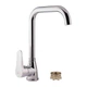 Смеситель для кухни Lidz Nicole 014F1 (k35) LDNIC014F1CRM22010 Chrome - изображение 1