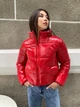 Демисезонная женская куртка дутая короткая К&ML 0015 XS-S (42-44) Красный ( 0015 - 02) - изображение 4